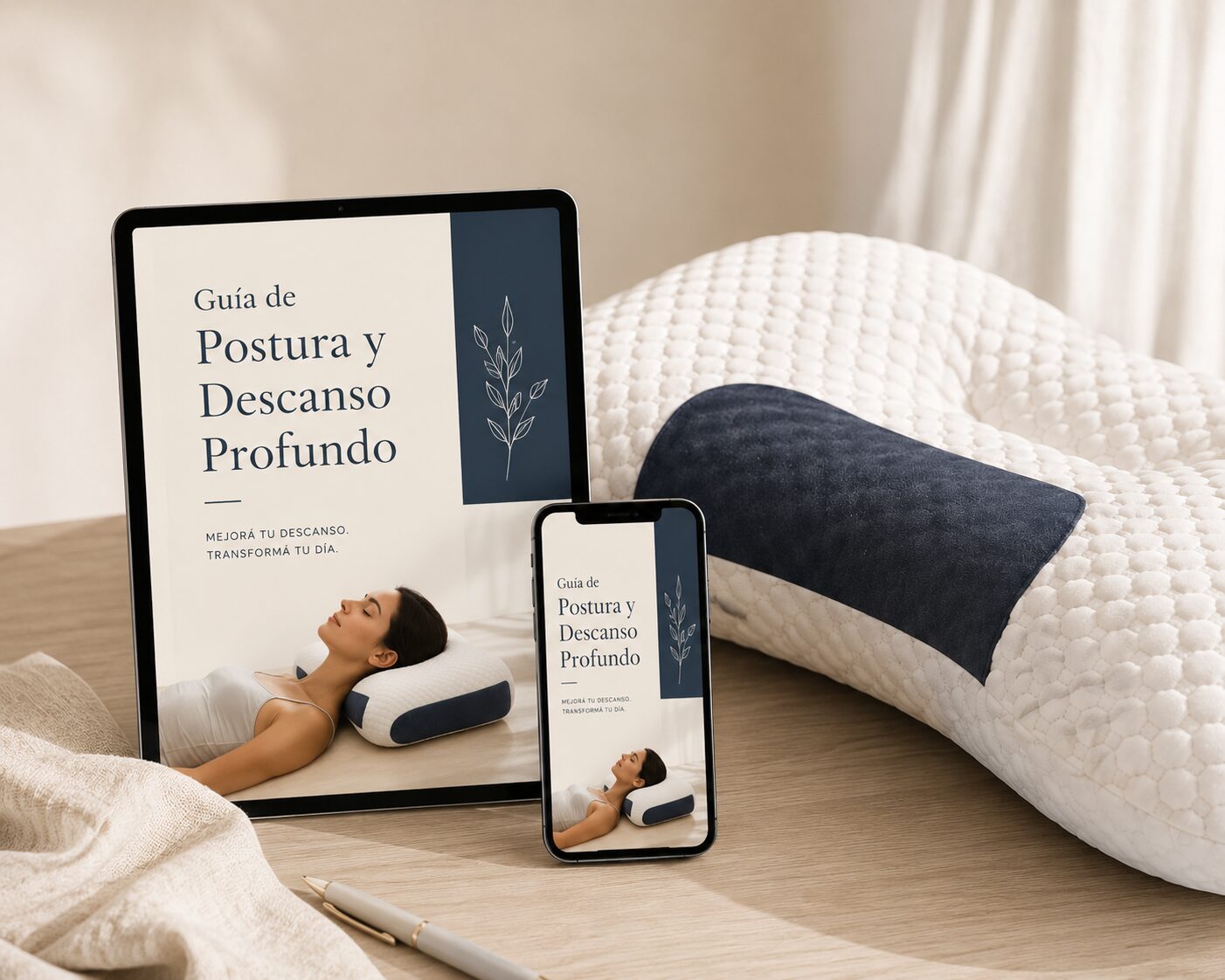 Guía Digital de Postura y Descanso Profundo